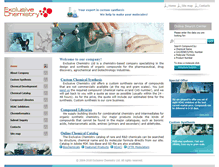 Tablet Screenshot of exchemistry.com